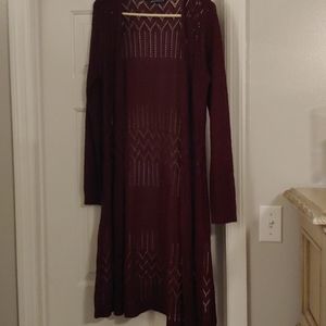 Long sleeve cardigan